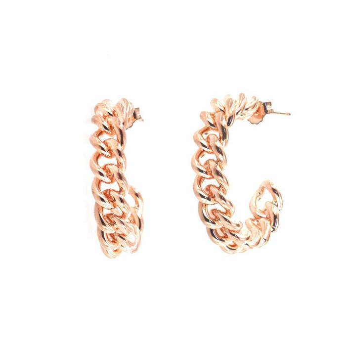 Boucles d'oreilles en métal