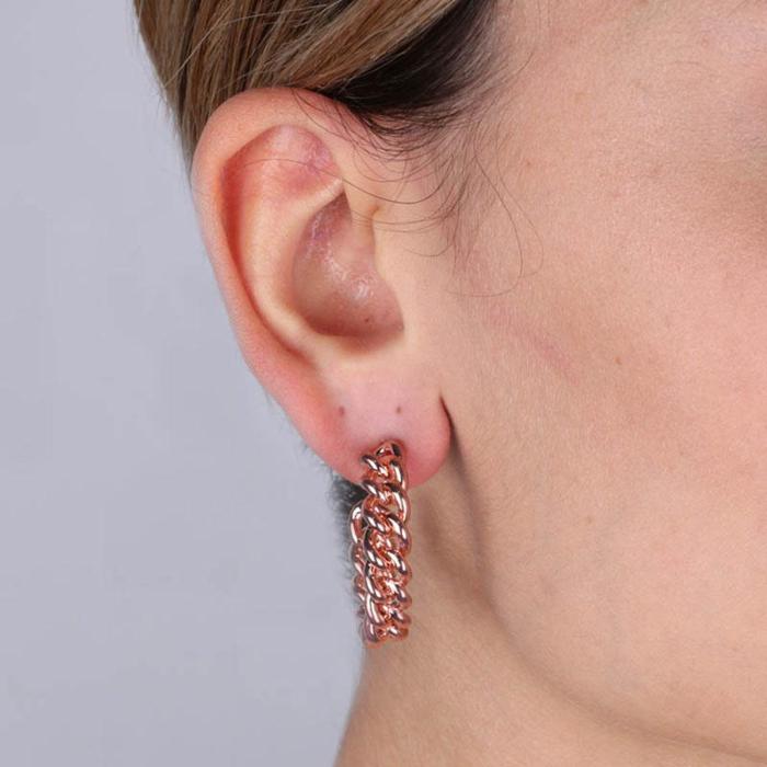 Boucles d'oreilles en métal