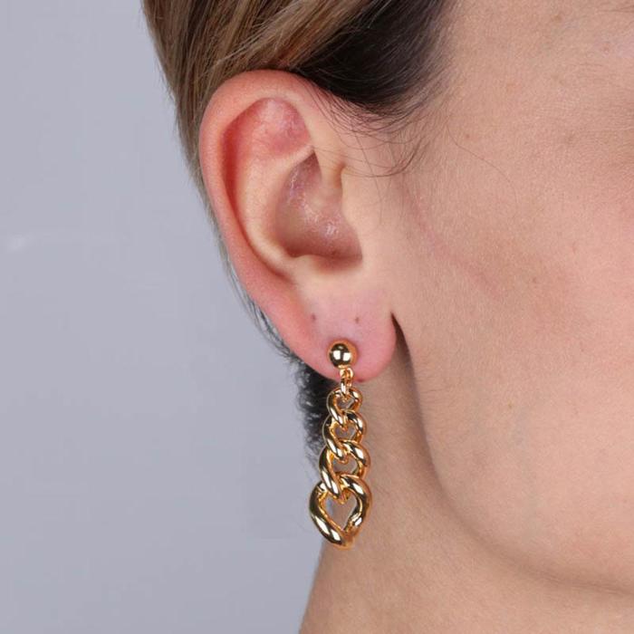 Boucles d'oreilles en métal