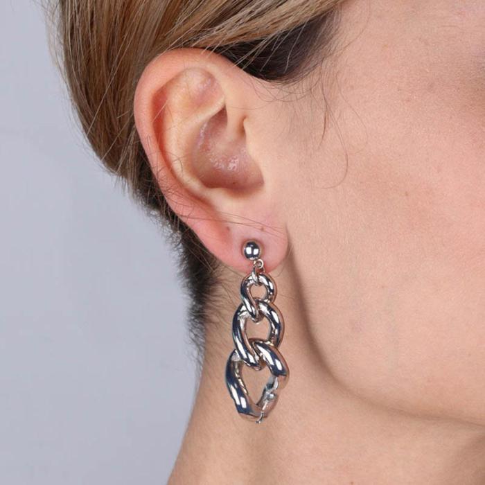 Boucles d'oreilles en métal