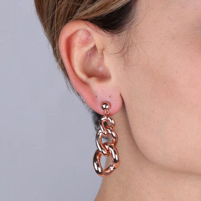 Boucles d'oreilles en métal