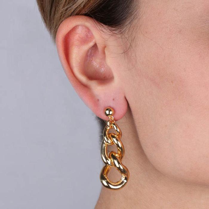 Boucles d'oreilles en métal