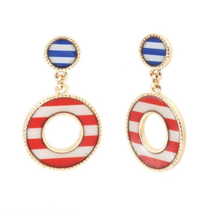 Boucles d'oreilles en métal