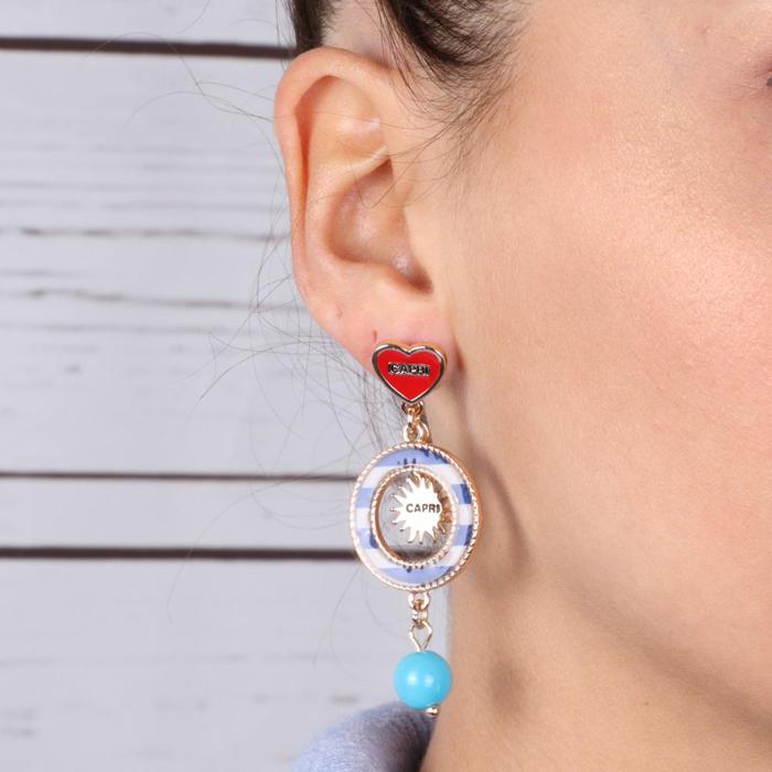 Boucles d'oreilles en métal