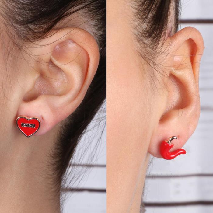 Boucles d'oreilles en métal