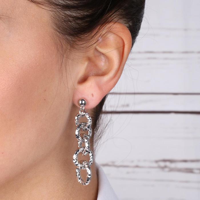 Boucles d'oreilles en métal