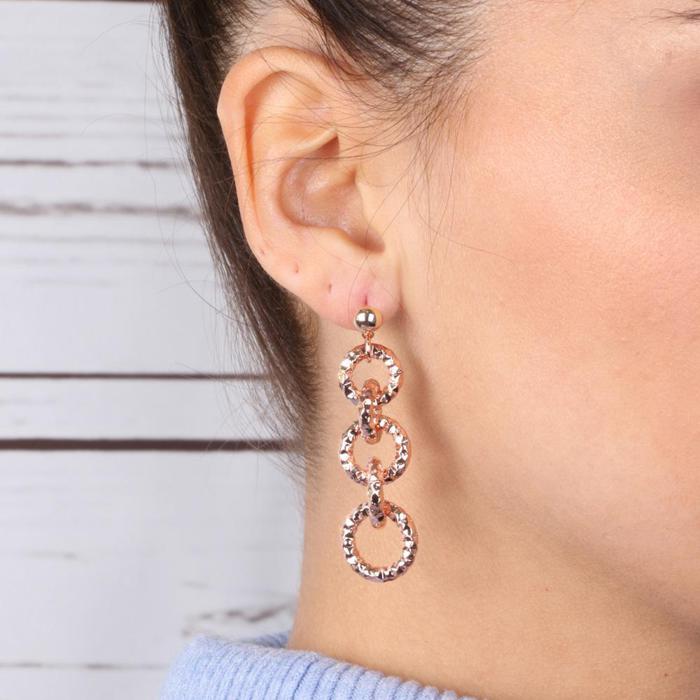 Boucles d'oreilles en métal