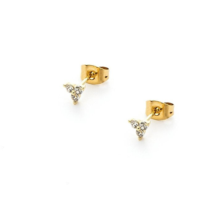 Boucles d'oreilles laminées en zircone