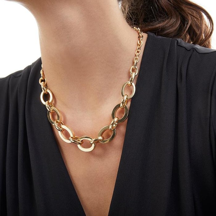 Collier en bronze doré