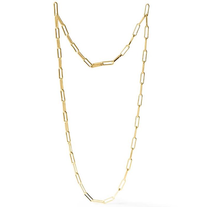 Gilded bronze necklace