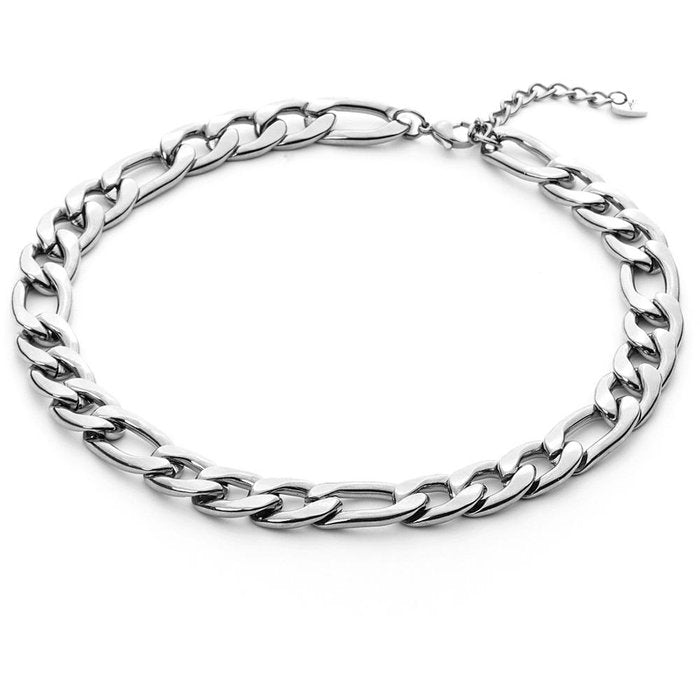 Collier en maille plate