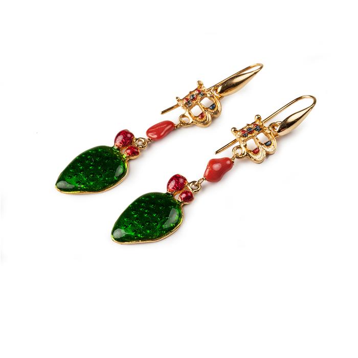 Boucles d'oreilles Mini Logo Pala Fico d'India