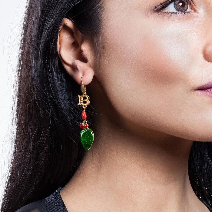 Boucles d'oreilles Mini Logo Pala Fico d'India