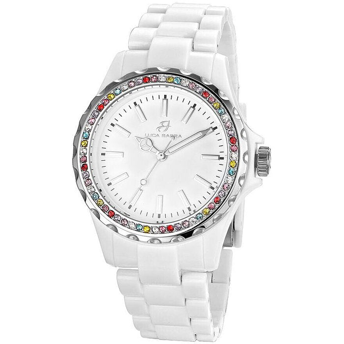 Montre en polycarbonate blanc