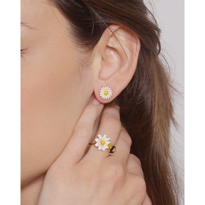 Bague Abeille/Marguerite